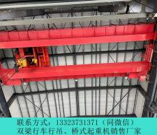 8吨电解铝专用航吊广西来宾双梁行车行吊厂家